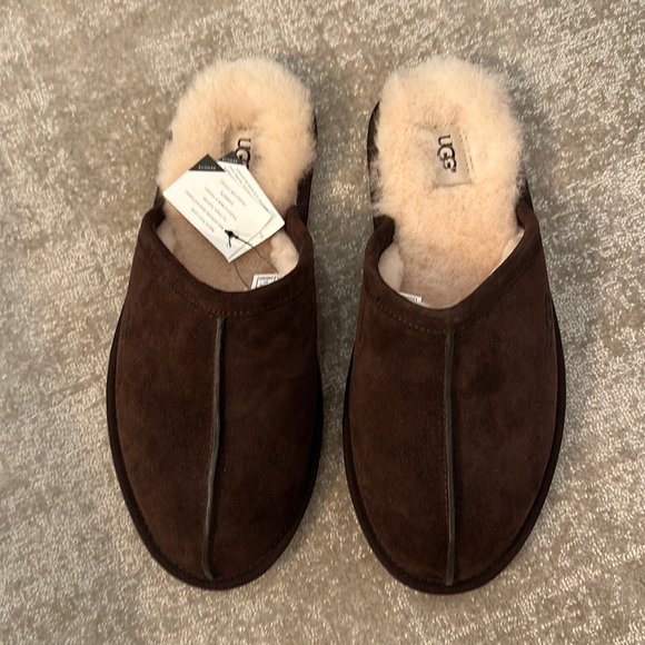 UGG Shoes Ugg Scuff Slippers In Espresso Size Us Mens Sizing Nwt Poshmark